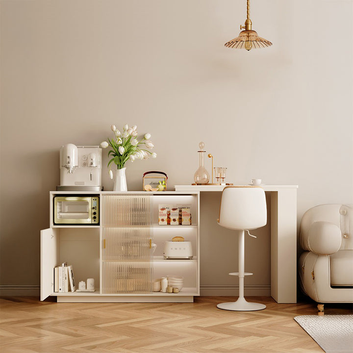 カウンターテーブル・椅子|伸縮式 フレキシブル