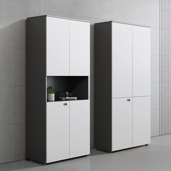 壁面収納|モダン ナチュラル 機能性 オフィス収納