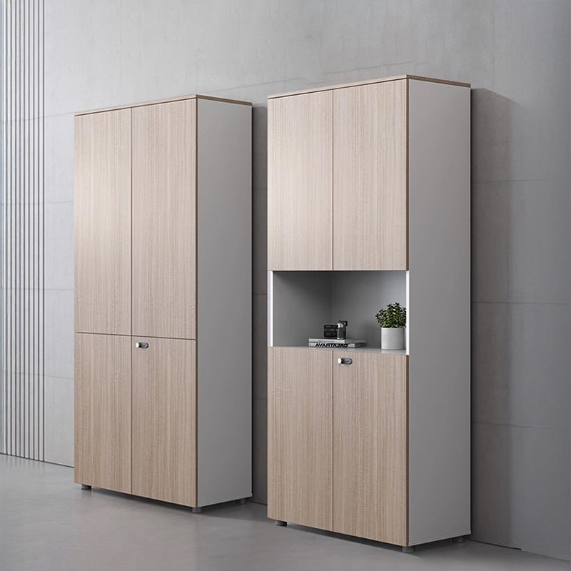 壁面収納|モダン ナチュラル 機能性 オフィス収納