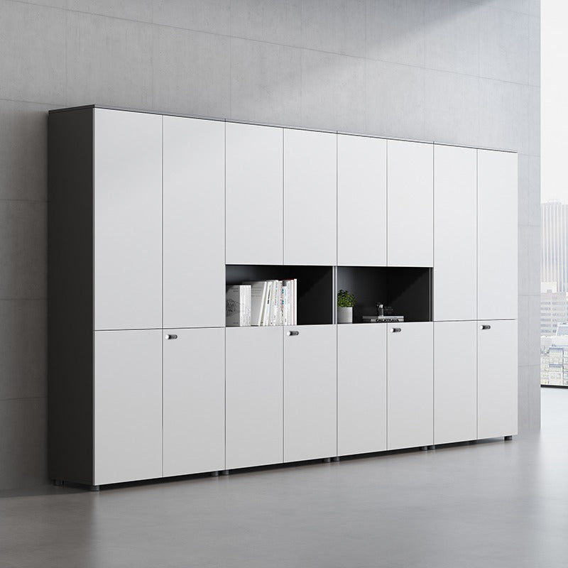 壁面収納|モダン ナチュラル 機能性 オフィス収納