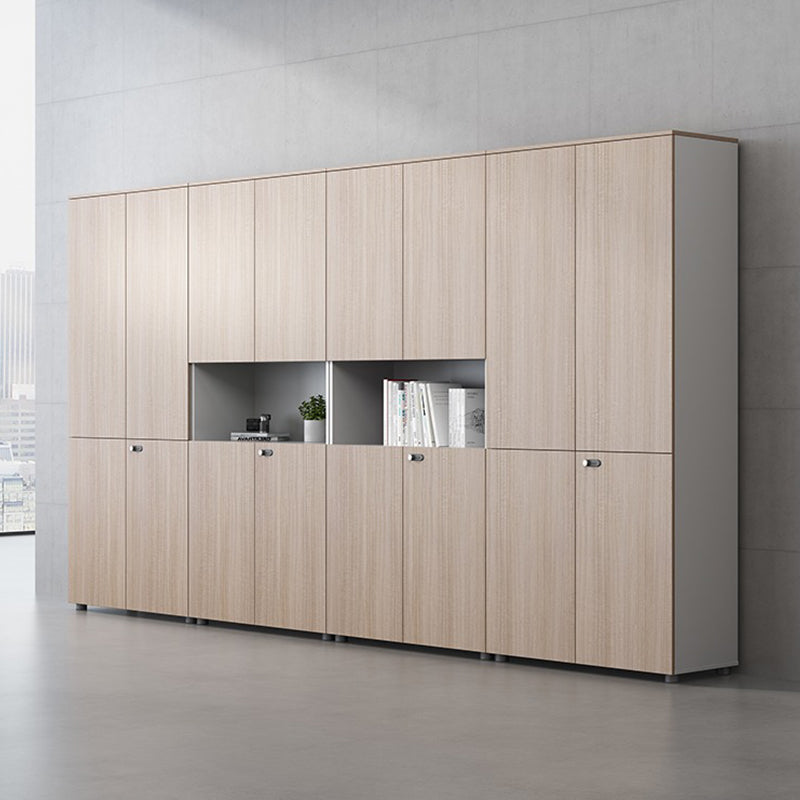 壁面収納|モダン ナチュラル 機能性 オフィス収納