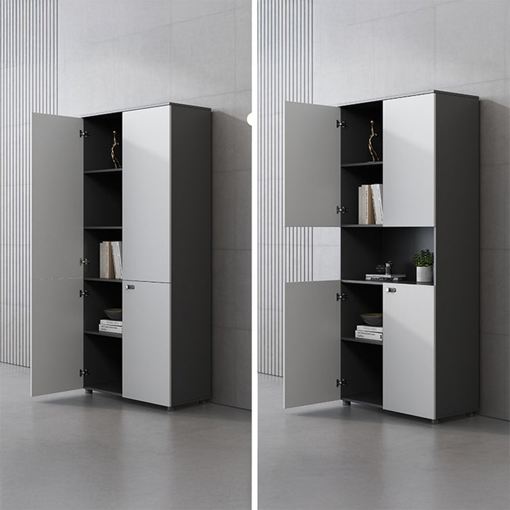 壁面収納|モダン ナチュラル 機能性 オフィス収納