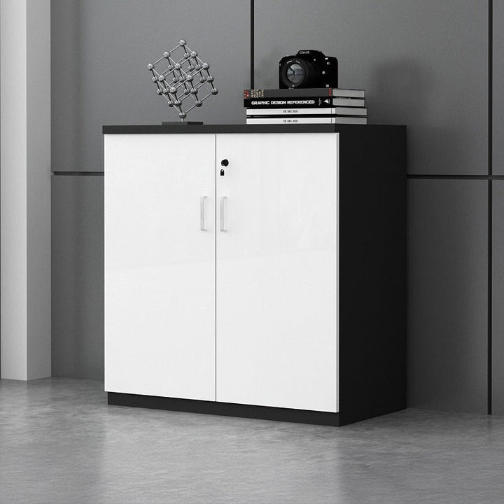 キャビネット|シンプルデザイン モダン 大容量 ホワイト