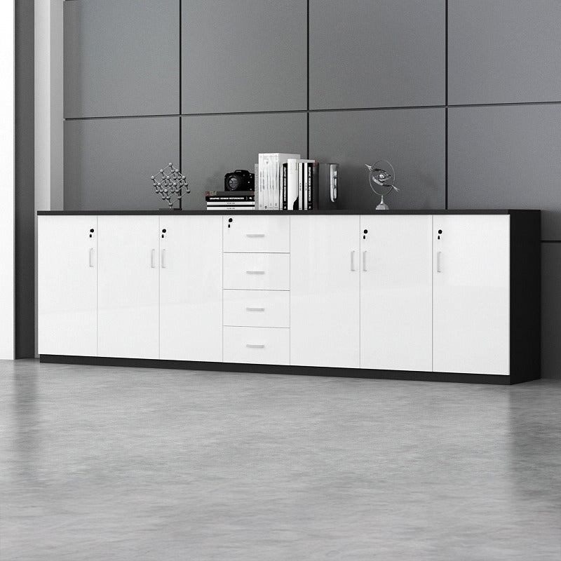 キャビネット|シンプルデザイン モダン 大容量 ホワイト