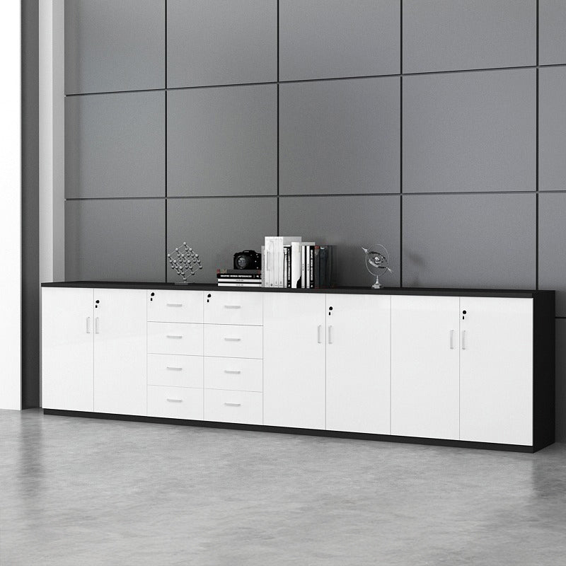 キャビネット|シンプルデザイン モダン 大容量 ホワイト