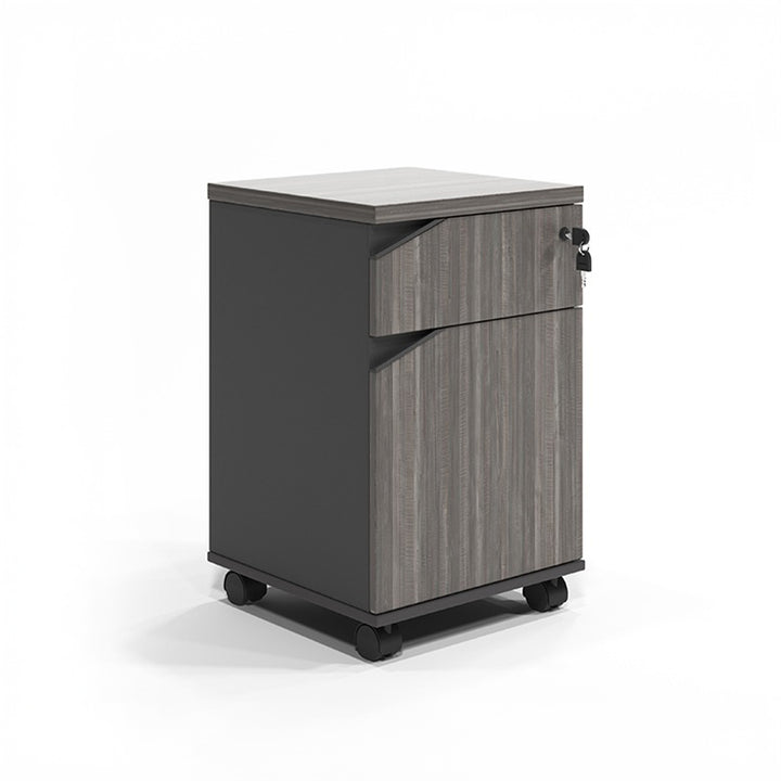 キャビネット| シンプルデザイン 機能的 キャスター付き