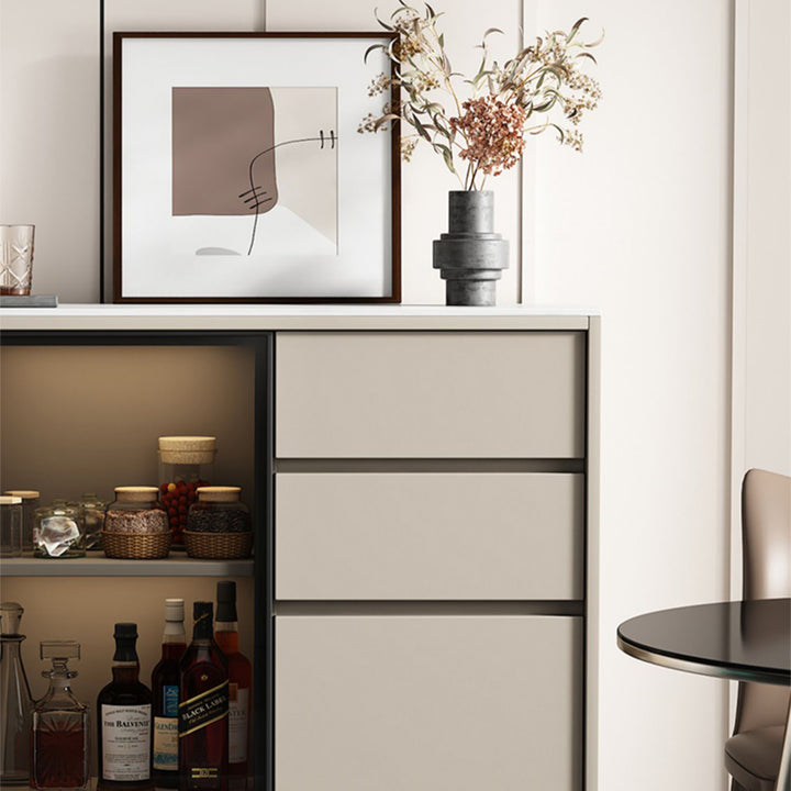 食器棚|イタリア風 シンプルデザイン 高級感