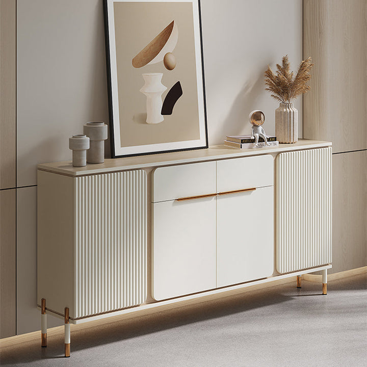 サイドボード|クリーム風 シンプル 小型 選べる2種