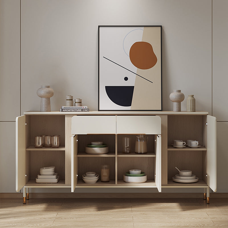 サイドボード|クリーム風 シンプル 小型 選べる2種