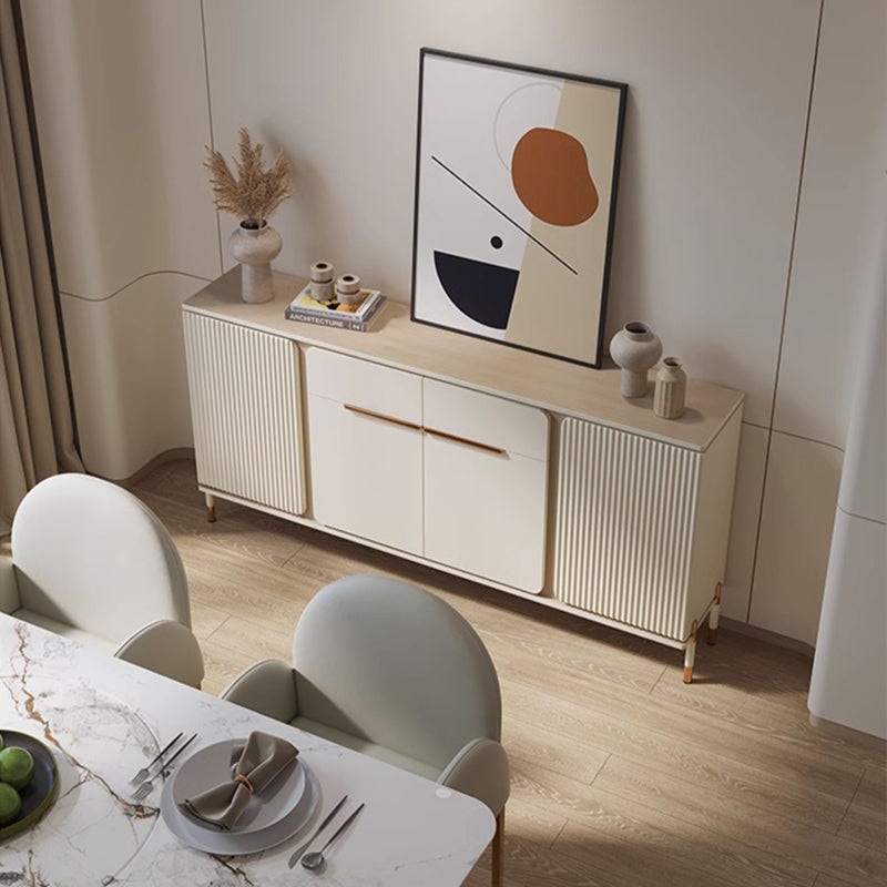 サイドボード|クリーム風 シンプル 小型 選べる2種