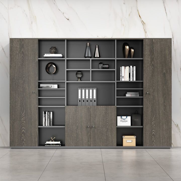 壁面収納|高級感 シンプルデザイン 大容量 ハイキャビネット