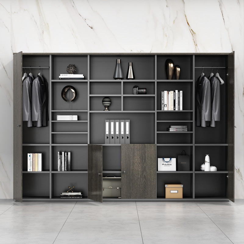 壁面収納|高級感 シンプルデザイン 大容量 ハイキャビネット