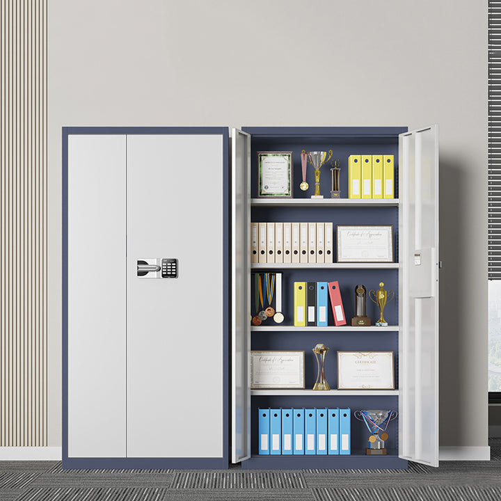 ハイキャビネット|大容量 防盗式 スチール書庫