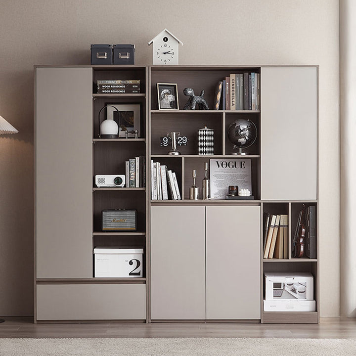 壁面収納|スタリッシュ シンプルデザイン 大容量