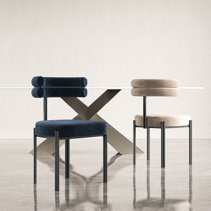 椅子・チェア|ベルベット 高級感 選べる3色