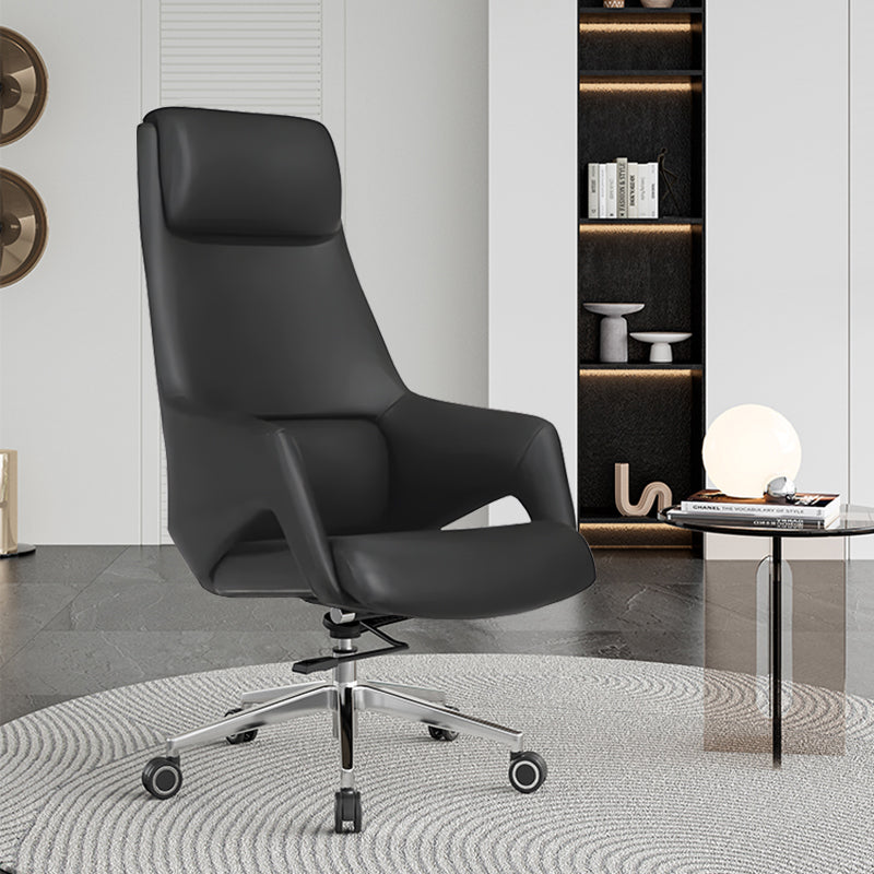 椅子・チェア|イタリア風 高級感 本革 腰マット付き