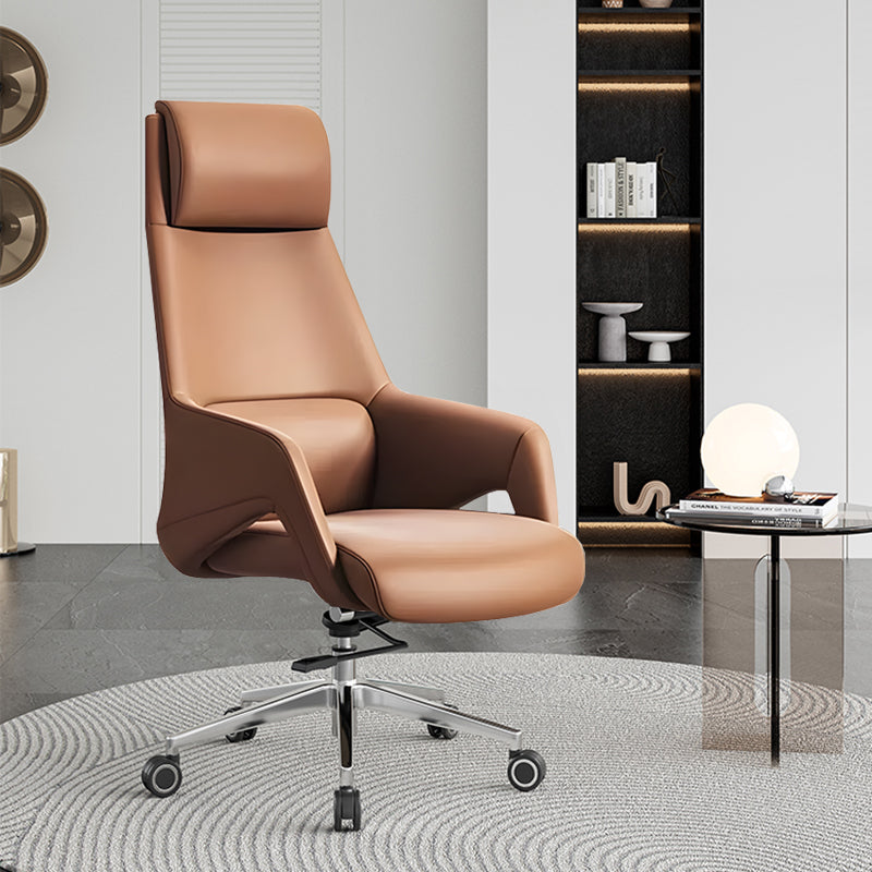 椅子・チェア|イタリア風 高級感 本革 腰マット付き