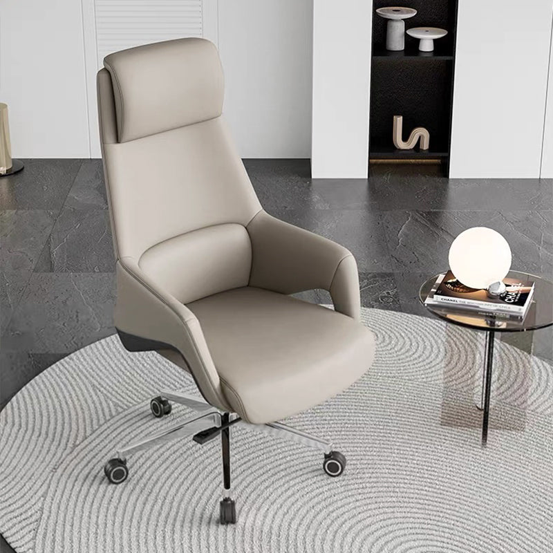 椅子・チェア|イタリア風 高級感 本革 腰マット付き