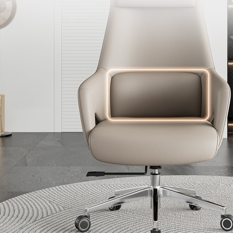 椅子・チェア|イタリア風 高級感 本革 腰マット付き