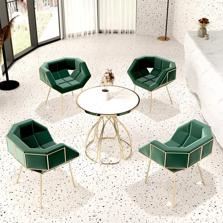 椅子・チェア|エレガント ベルベット生地