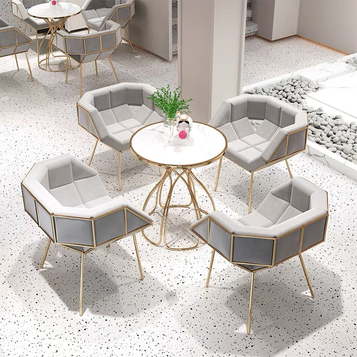 カフェテーブル・椅子|おしゃれ モダン 立体的 コーヒーテーブル