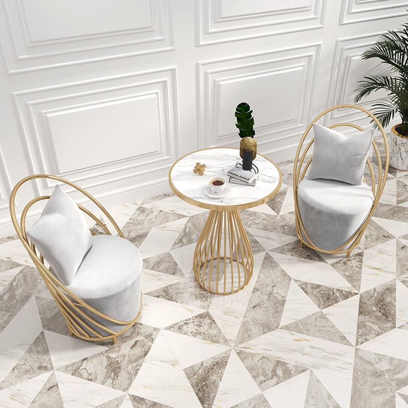 カフェテーブル・椅子|ゴールドライン 優雅 コーヒーテーブル