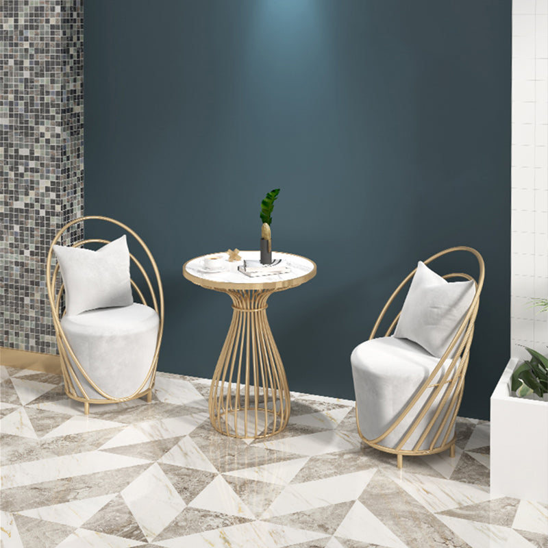 カフェテーブル・椅子|ゴールドライン 優雅 コーヒーテーブル