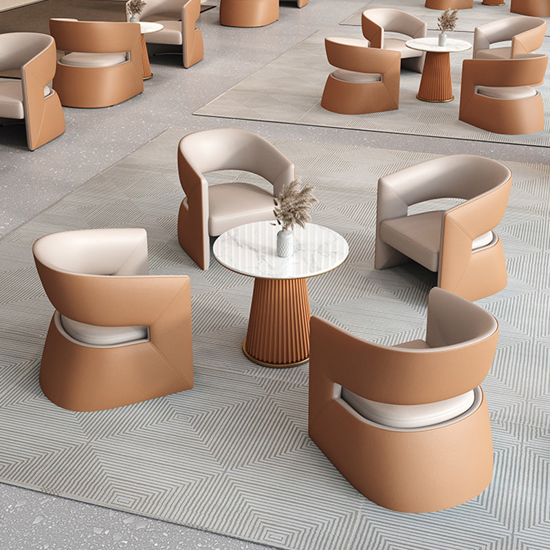 カフェテーブル・椅子|エレガント マーブル コーヒーテーブル