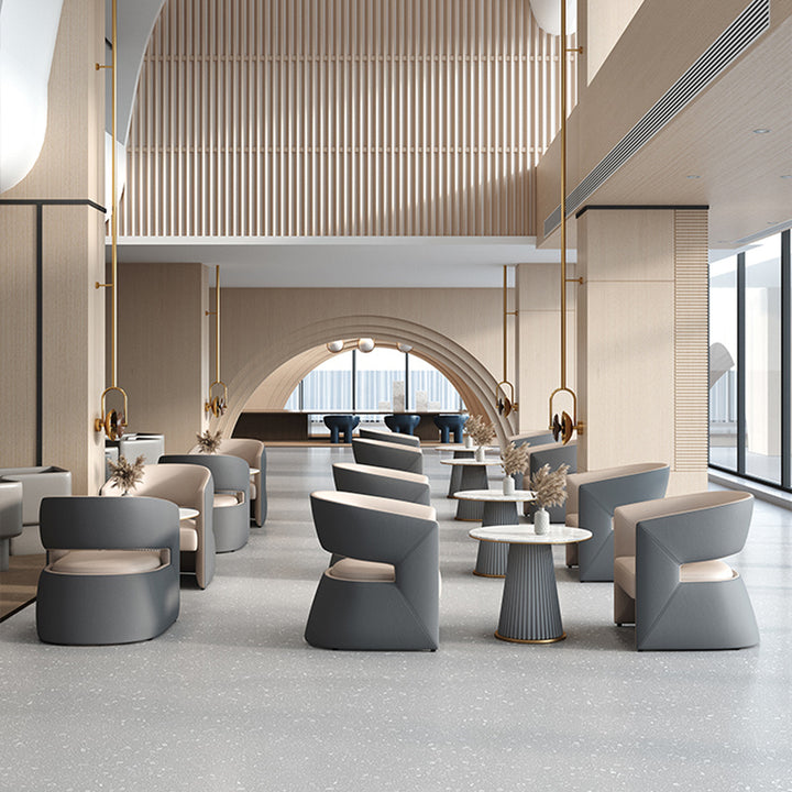 カフェテーブル・椅子|エレガント マーブル コーヒーテーブル