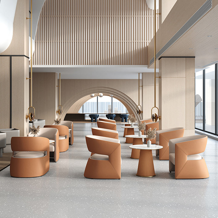 カフェテーブル・椅子|エレガント マーブル コーヒーテーブル