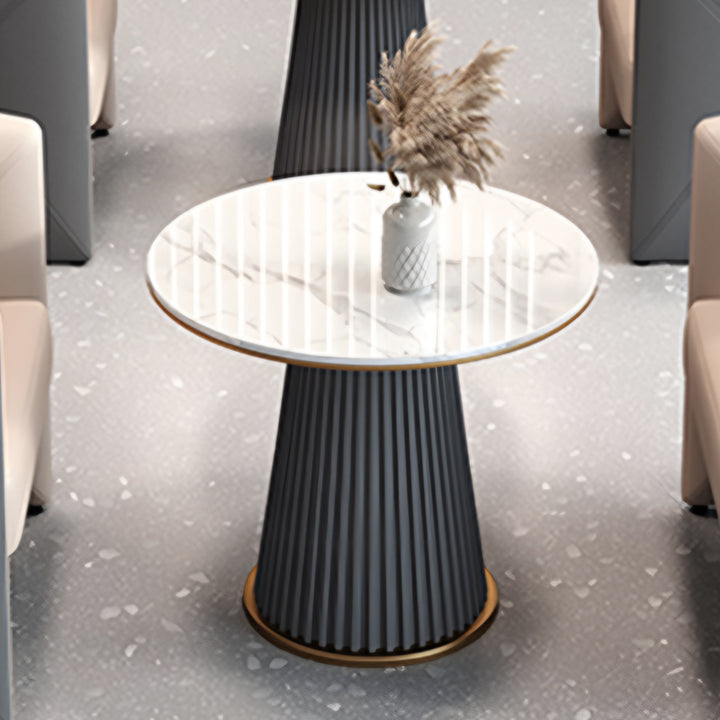 カフェテーブル・椅子|エレガント マーブル コーヒーテーブル