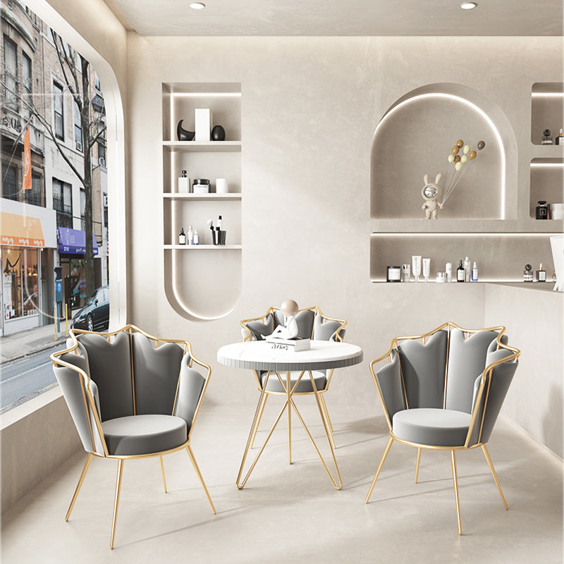 カフェテーブル・椅子|北欧風 マーブル模様 コーヒーテーブル