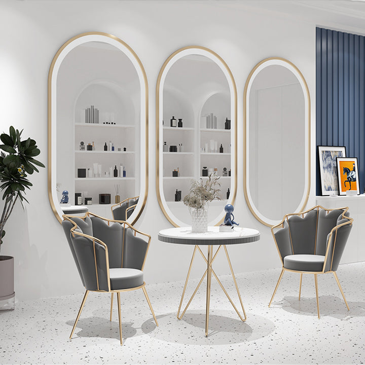 カフェテーブル・椅子|北欧風 マーブル模様 コーヒーテーブル