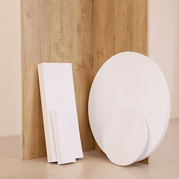 カウンターテーブル|シンプル クラフト紙 アート感