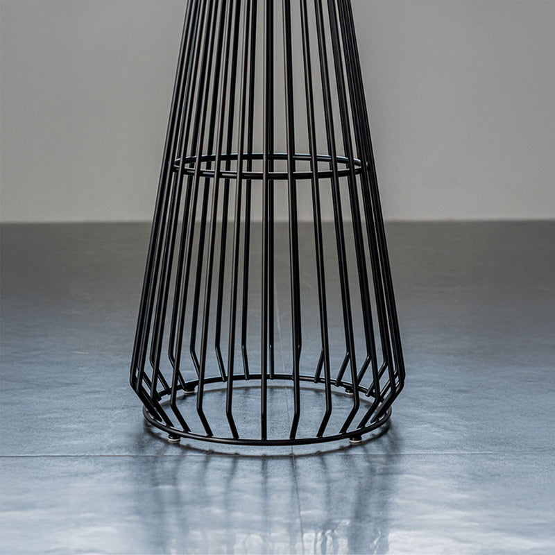 カウンターテーブル|シンプルガラス・メタル