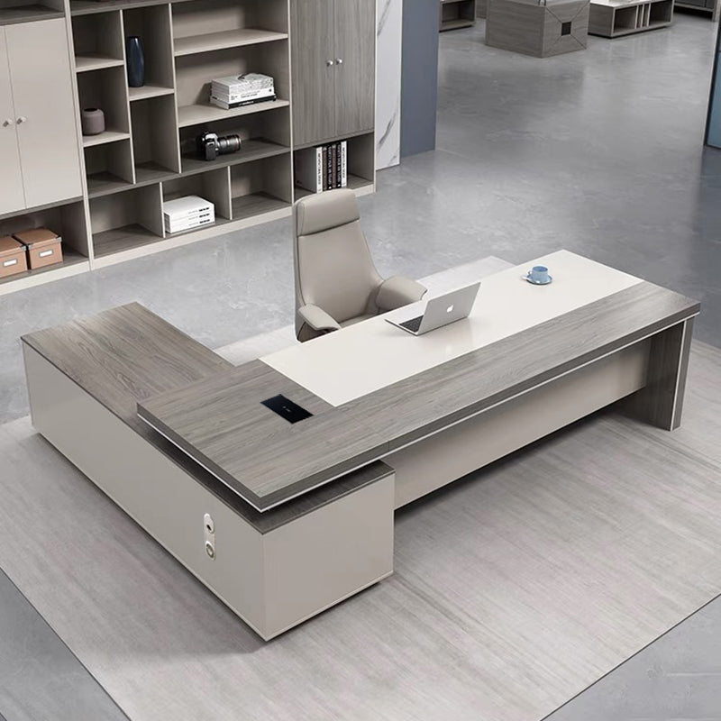 OFFINEO公式 | 大型役員デスク モダン風 L字型 選べる8サイズ