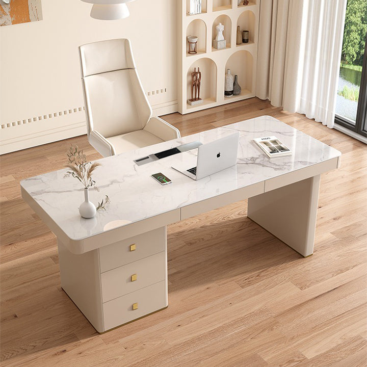 エグゼクティブデスク・社長机| 役員用デスク コンセント付き おしゃれ