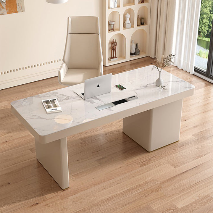 エグゼクティブデスク・社長机| 役員用デスク コンセント付き おしゃれ