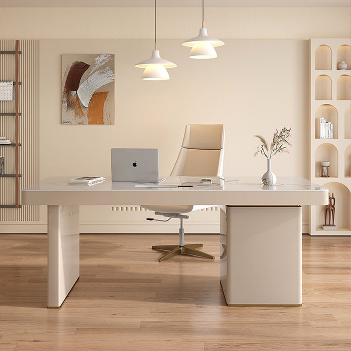 エグゼクティブデスク・社長机| 役員用デスク コンセント付き おしゃれ