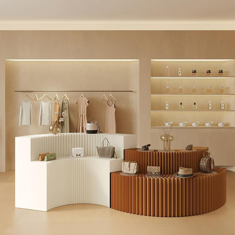 ディスプレイ・展示台|クラフト紙 フローウィング・ステップ