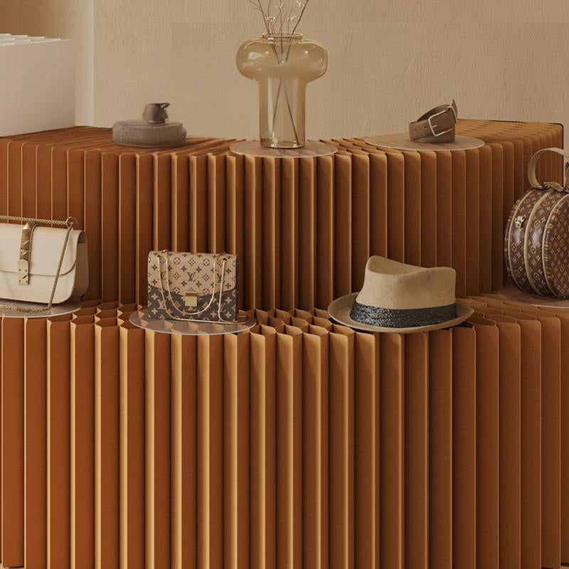 ディスプレイ・展示台|クラフト紙 フローウィング・ステップ