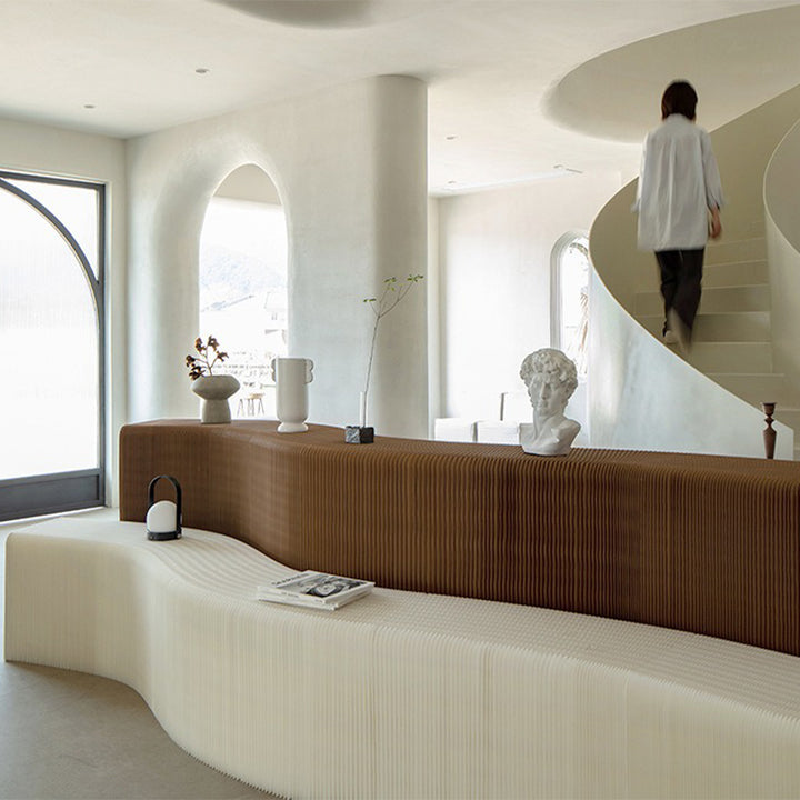 ディスプレイ・展示台|クラフト紙 フレキシブルアートディスプレイ