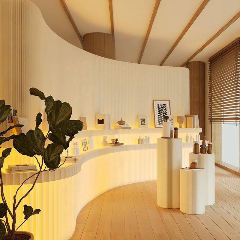 ディスプレイ・展示台|クラフト紙 光と影 アート感デザイン