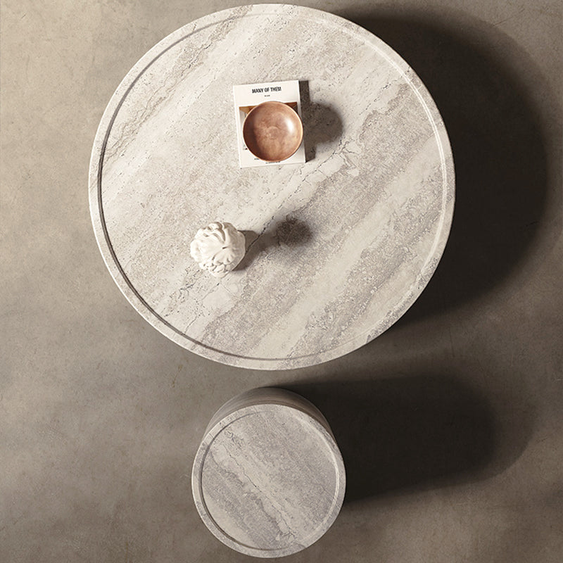 ローテーブル|イタリア風 高級モダン 天然石模様