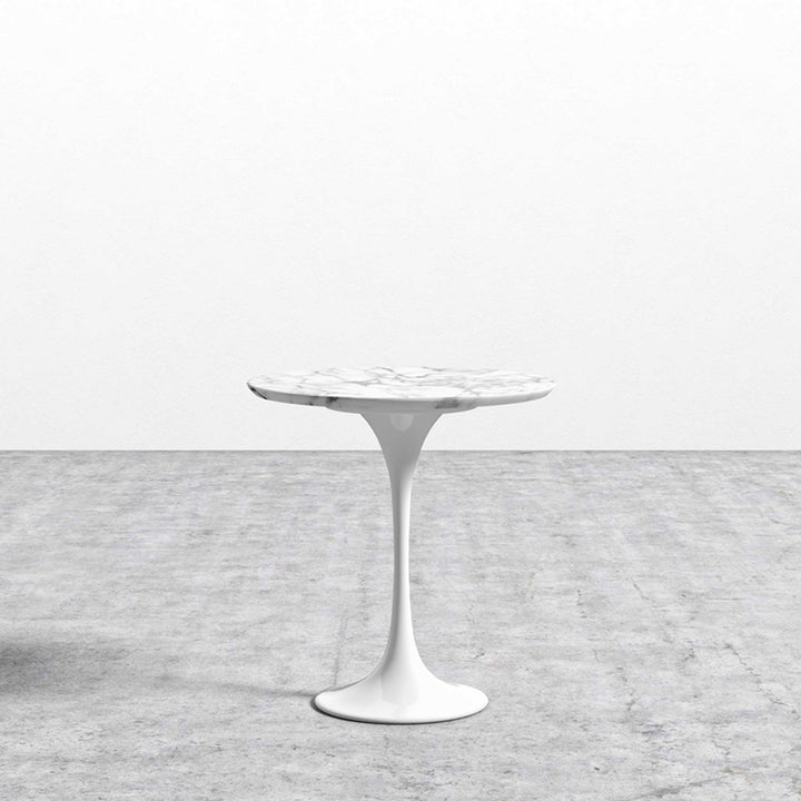 サイドテーブル|イタリア風 円型 シンプル