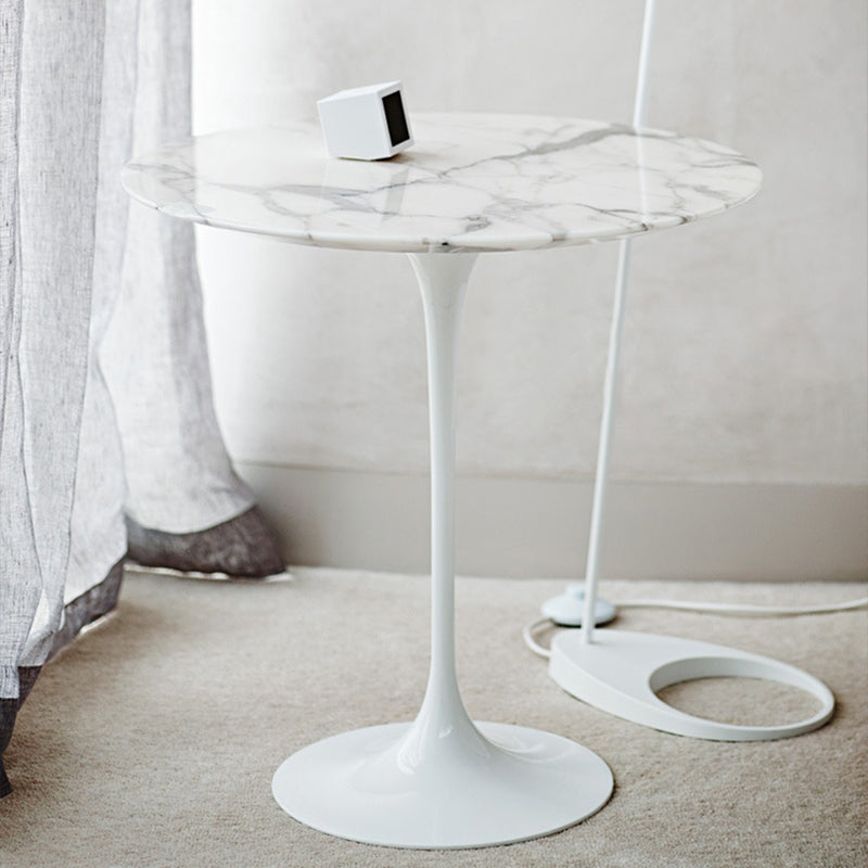 サイドテーブル|イタリア風 円型 シンプル