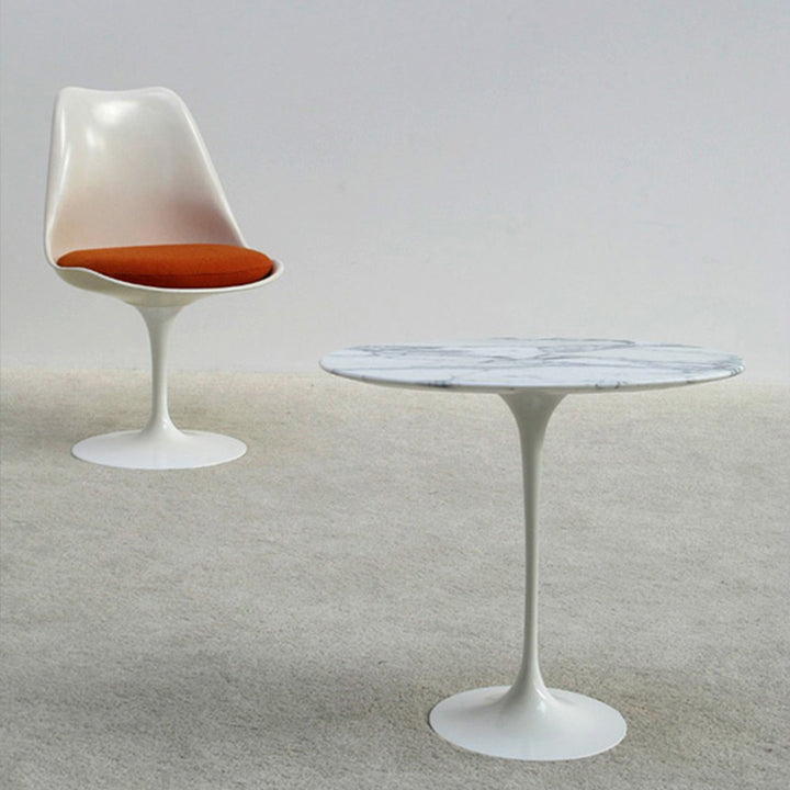 サイドテーブル|イタリア風 円型 シンプル