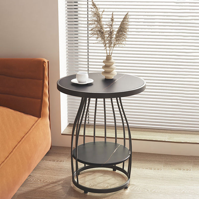 サイドテーブル| 大理石模様 エレガント 高級感