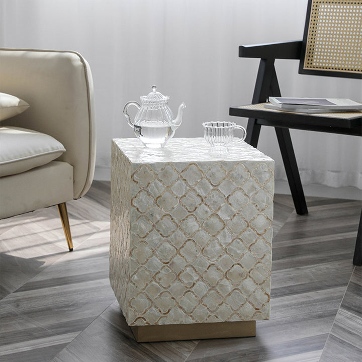 サイドテーブル|貝殻 スペシャルデザイン 高級感