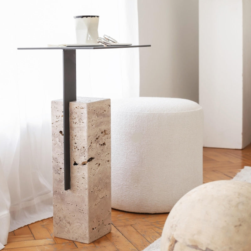 サイドテーブル|空間デザイン  天然石 高級感